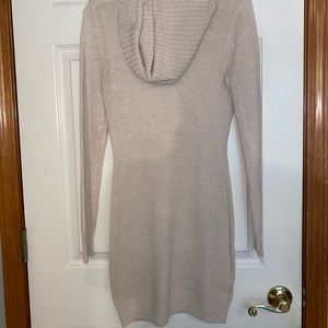 Turtleneck sweater dress